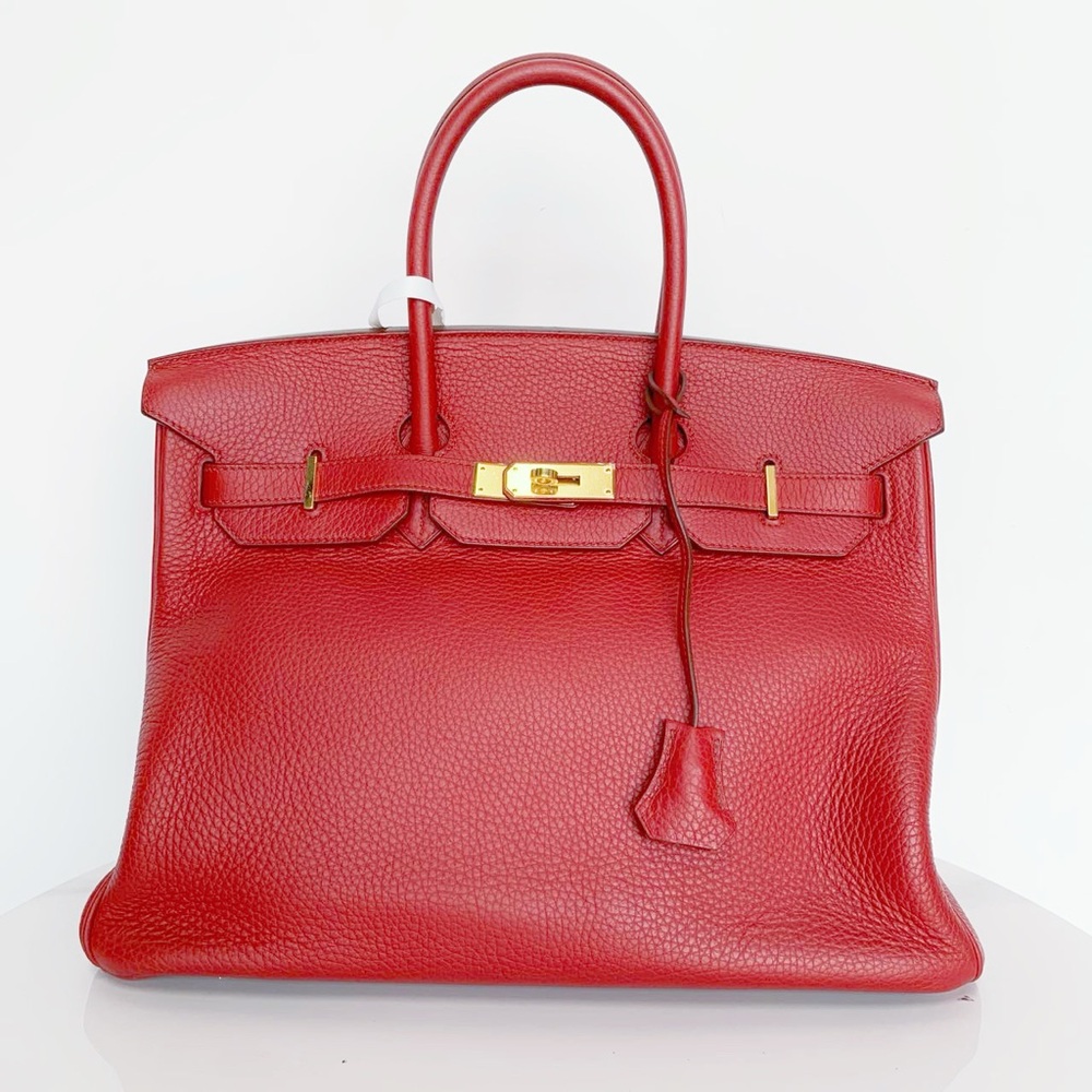 Hermes 2011 Birkin 35 Togo Red